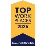 2026 Top Workplaces Rochester logo.