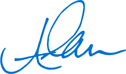 Alan Sikora's signature