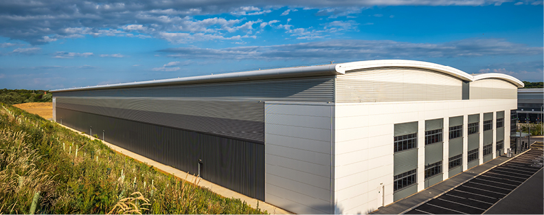 Warehouse building.