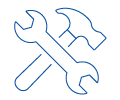 Hammer and wrench