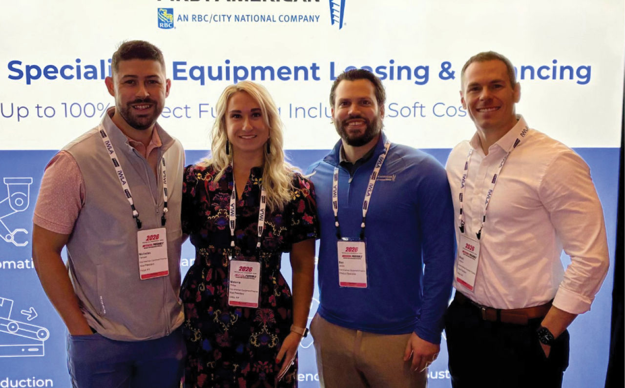 First American's Logistics and Distrubution Team at a conference
