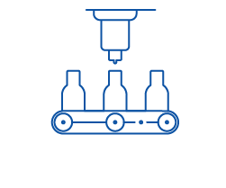 Bottle manufacturing line