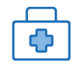 Medical kit icon