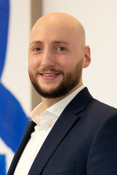 Justin Borkowski's professional portrait