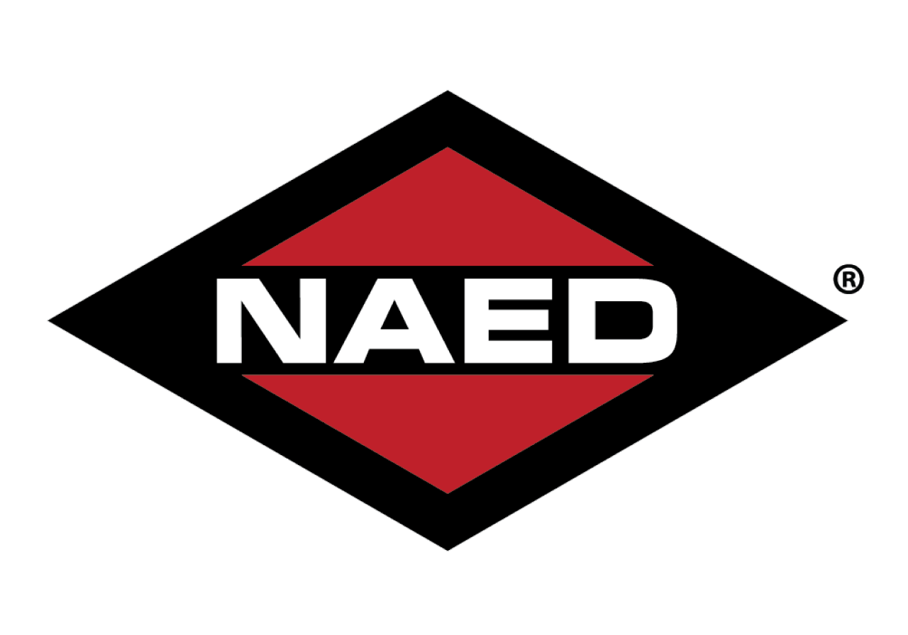 NAED logo.