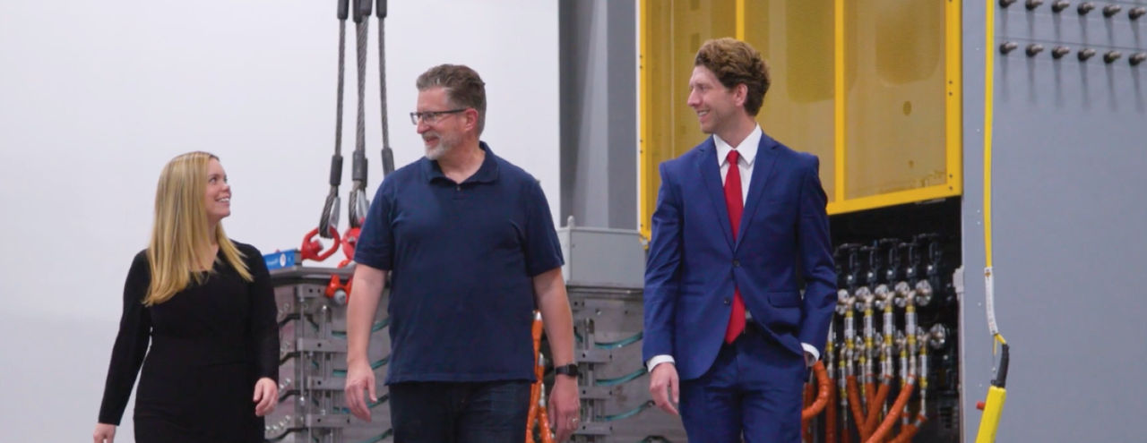 First American colleagues with TYR Tactical outside 