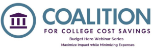 Coalition for College Cost Savings Webinar Logo